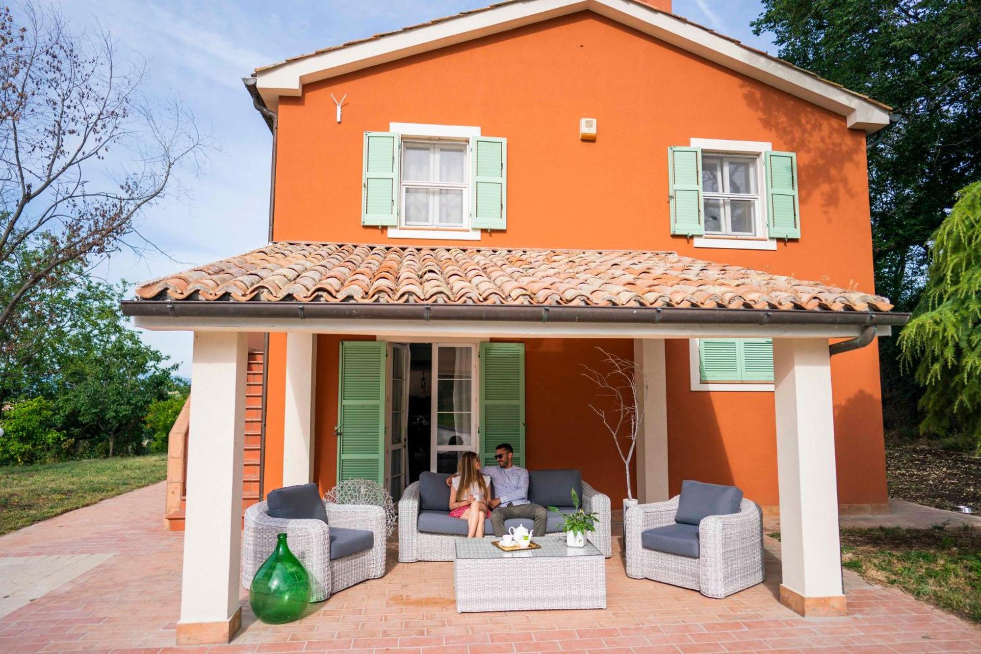 Villa Lemarche B&B Rustico Exteriör bild